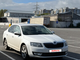 2014 Skoda Octavia III (A7), белый, 948000 рублей, вид 2