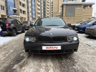 2002 BMW 7 серии 735i IV (E65/E66), чёрный, 550000 рублей, вид 2