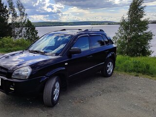 2008 Hyundai Tucson I, чёрный, 800000 рублей, вид 3