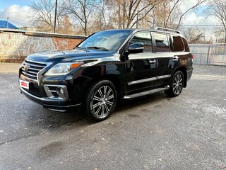 2015 Lexus LX 570 III Рестайлинг, чёрный, 5400000 рублей, вид 4