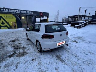 2012 Volkswagen Golf VI, белый, 980000 рублей, вид 4