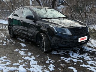 2014 Kia Rio III, чёрный, 800000 рублей, вид 2