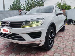 2015 Volkswagen Touareg II Рестайлинг, белый, 2750000 рублей, вид 1