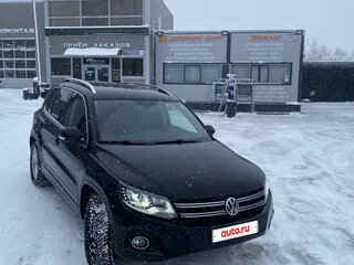 2012 Volkswagen Tiguan I Рестайлинг, чёрный, 1350000 рублей, вид 4