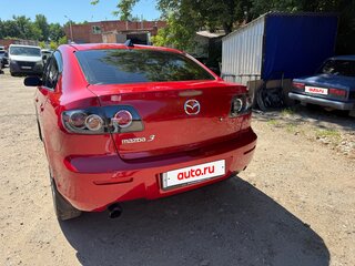 2008 Mazda 3 I (BK) Рестайлинг, красный, 580000 рублей, вид 3