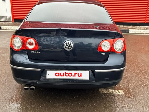 2008 Volkswagen Passat B6, синий, 400000 рублей - вид 1