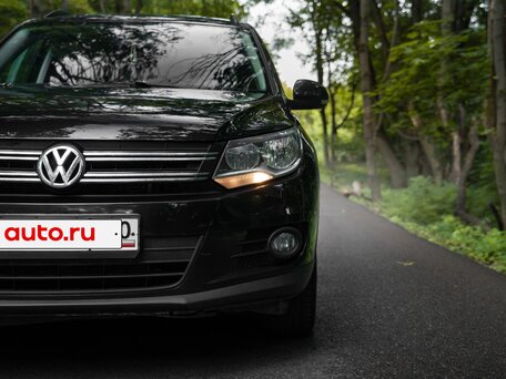 2012 Volkswagen Tiguan I Рестайлинг, чёрный, 1100000 рублей, вид 3