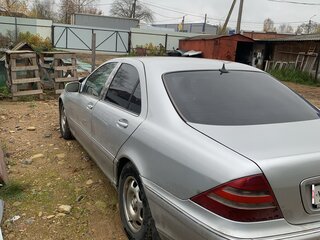 2003 Mercedes-Benz S-Класс 320 IV (W220) Рестайлинг, серый, 850000 рублей, вид 4