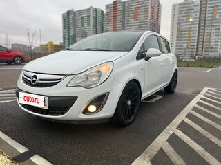 2012 Opel Corsa D Рестайлинг II, белый, 730000 рублей, вид 2