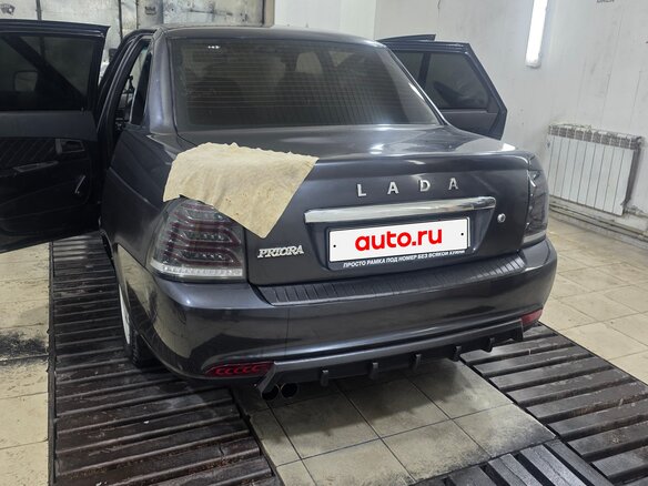 2008 Lada (ВАЗ) Priora I, серый, 415000 рублей - вид 26