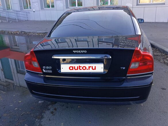 2004 Volvo S80 I Рестайлинг, чёрный, 650000 рублей - вид 10