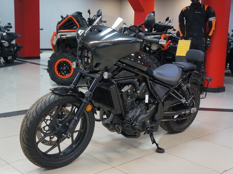 2021 Honda CMX 1100 Rebel, чёрный, 1210000 рублей, вид 3