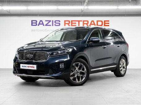 2019 Kia Sorento III Prime Рестайлинг, синий, 3529000 рублей, вид 1