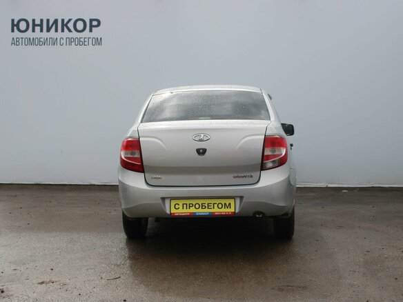 2012 Lada (ВАЗ) Granta I, серебристый - вид 5