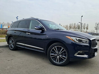 2019 Infiniti QX60 I Рестайлинг, синий, 2580555 рублей, вид 3