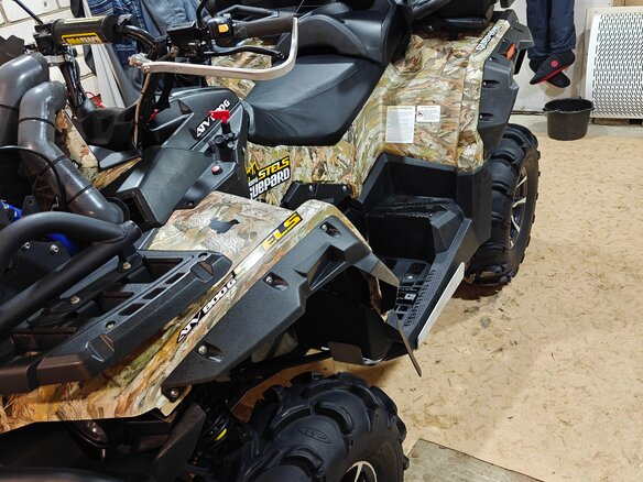 2022 Stels ATV-800 Guepard Trophy, серый, 930000 рублей - вид 3