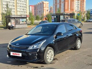 2017 Kia Rio IV, чёрный, 1300000 рублей, вид 2
