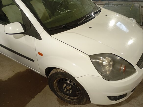 2007 Ford Fiesta Mk5, белый, 290000 рублей - вид 6