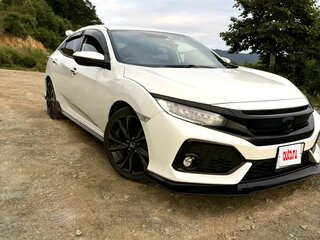 2019 Honda Civic X Рестайлинг, белый, 1650000 рублей, вид 1