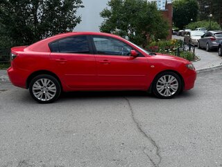 2008 Mazda 3 I (BK) Рестайлинг, красный, 680000 рублей, вид 3