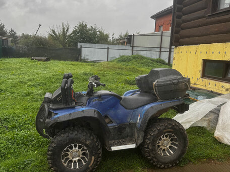 2012 Yamaha Grizzly 700, синий, 950000 рублей, вид 3