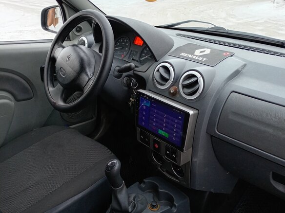 2008 Renault Logan I, серый, 400000 рублей - вид 5
