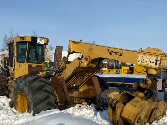 2011 Tigercat 630D, жёлтый - вид 4