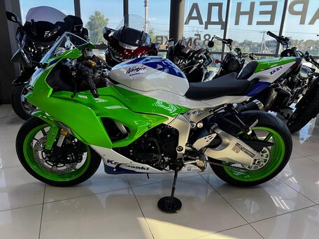 2024 Kawasaki ZX-6 Ninja, зелёный, 1399999 рублей, вид 4