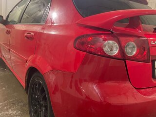 2008 Chevrolet Lacetti I, красный, 159000 рублей, вид 4