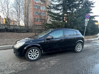 2008 Opel Astra H Рестайлинг, чёрный, 520000 рублей, вид 3
