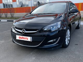 2015 Opel Astra J Рестайлинг, чёрный, 890000 рублей, вид 1