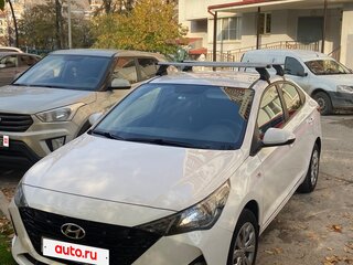 2021 Hyundai Solaris II Рестайлинг, белый, 1650000 рублей, вид 3
