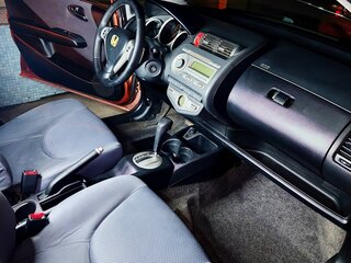 2008 Honda Jazz I Рестайлинг, оранжевый, 570000 рублей, вид 4