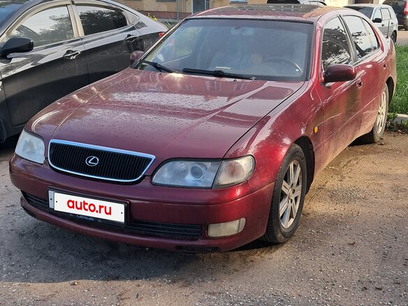 1997 Lexus GS 300 I, красный, 650000 рублей - вид 3