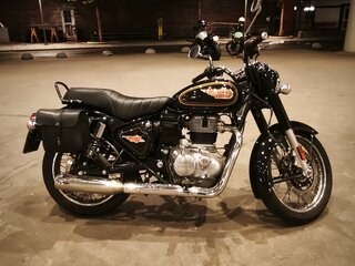 2024 Royal Enfield Bullet 350, чёрный, 370000 рублей, вид 5