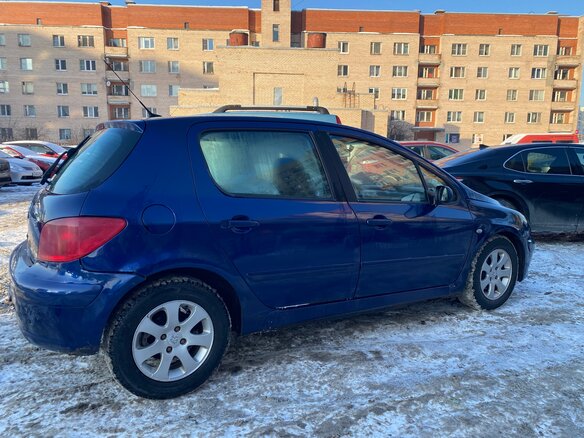 2004 Peugeot 307 I, синий, 180000 рублей - вид 1