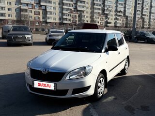 2014 Skoda Fabia II Рестайлинг, белый, 723000 рублей, вид 1