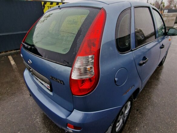 2007 Lada (ВАЗ) Kalina I, серый, 185000 рублей - вид 1