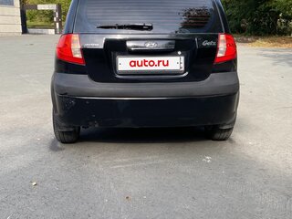 2009 Hyundai Getz I Рестайлинг, чёрный, 360000 рублей, вид 4