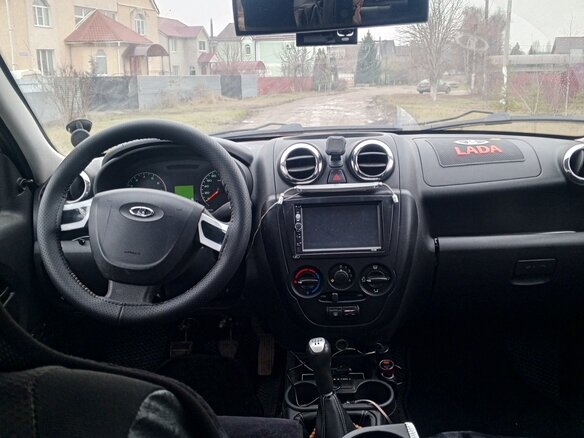 2012 Lada (ВАЗ) Granta I, серебристый, 295000 рублей - вид 5