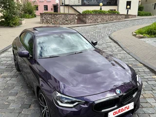 2024 BMW 2 серии 230i G42 Рестайлинг, фиолетовый, 3850000 рублей, вид 5