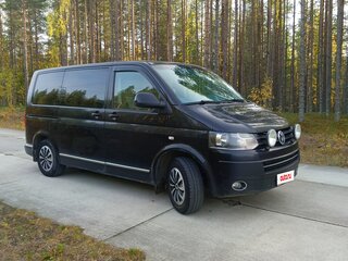 2013 Volkswagen Caravelle T5 Рестайлинг, чёрный, 1330000 рублей, вид 2