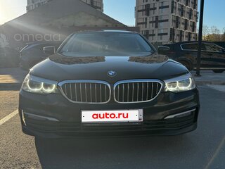 2018 BMW 5 серии 520i VII (G30/G31/G38), чёрный, 2300000 рублей, вид 2