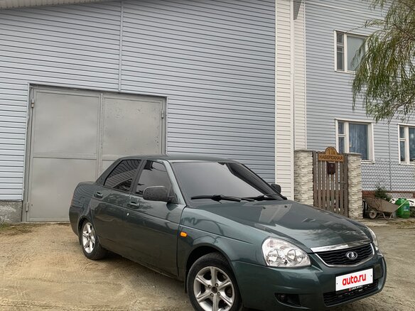 2010 Lada (ВАЗ) Priora I, зелёный, 390000 рублей - вид 1