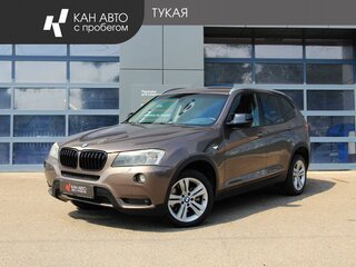2011 BMW X3 28i xDrive II (F25), коричневый, 1032000 рублей, вид 1