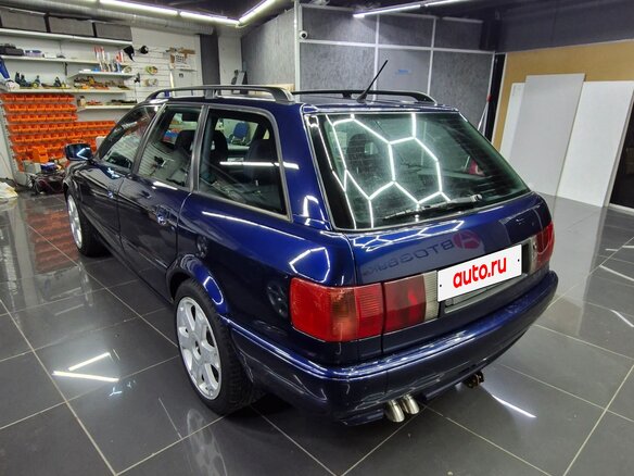 1994 Audi 80 V (B4), синий, 1110000 рублей - вид 4