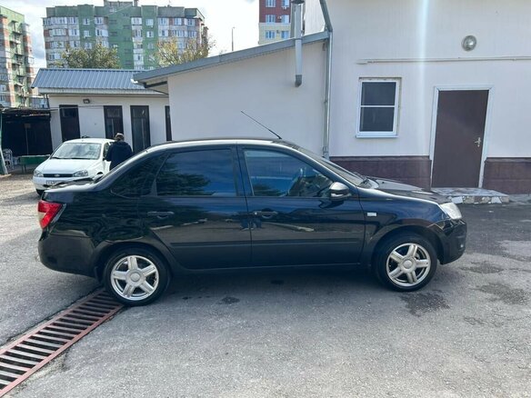 2013 Lada (ВАЗ) Granta I, синий, 550000 рублей - вид 1