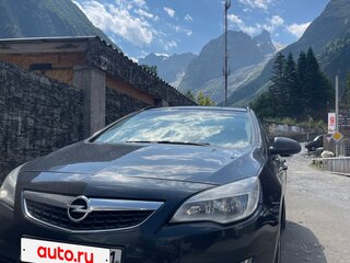 2012 Opel Astra J, чёрный, 560000 рублей, вид 3