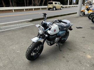 2025 Honda Z125 Monkey, голубой, 645000 рублей, вид 5