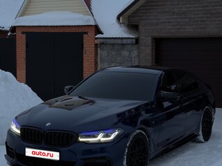 2020 BMW 5 серии 520d xDrive VII (G30/G31/G38), синий, 4100000 рублей, вид 1